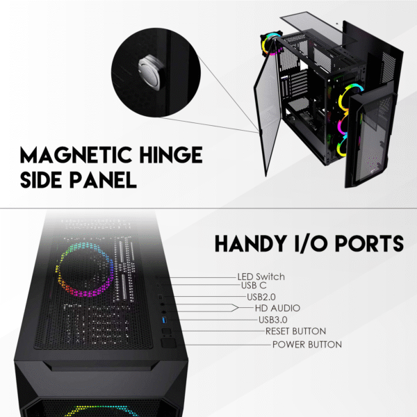 Gaming Casing Fantech CG81 - Image 4
