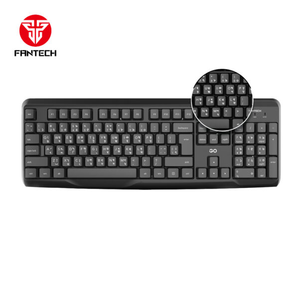 FANTECH K211 Multimedia Office Keyboard - Image 5