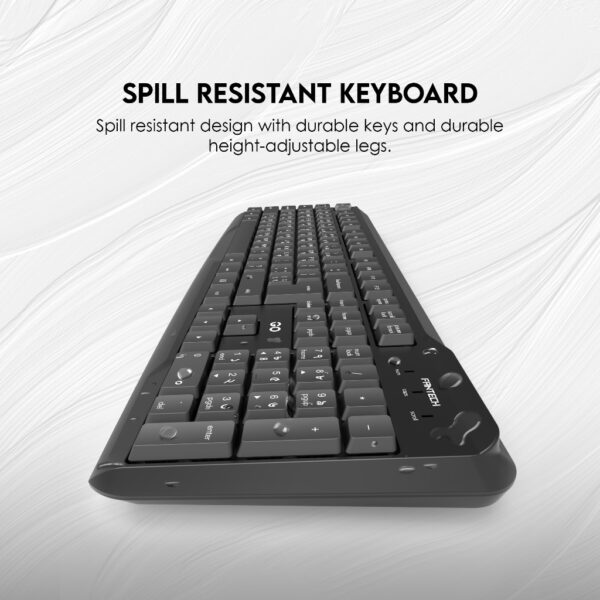 FANTECH K211 Multimedia Office Keyboard - Image 4