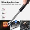 Windproof Arc Pulse Fire Igniter 360 Degree Free Rotation BBQ Stove Lighter USB Rechargeable Electric Candle Lighter