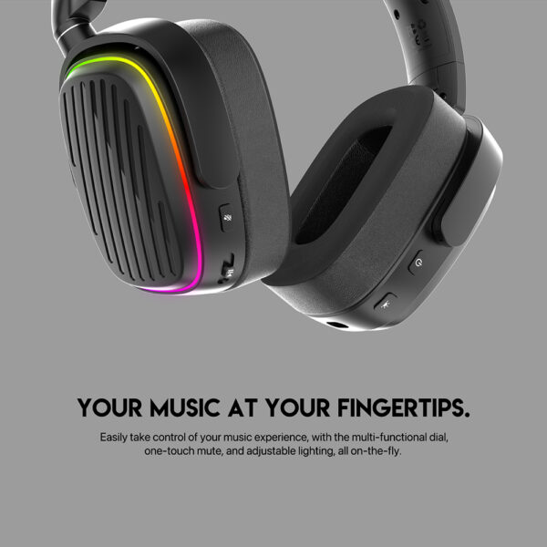 FANTECH HARMONY WHG02 WIRELESS & BLUETOOTH HEADPHONE – TRI MODE CONNECTION - Image 3