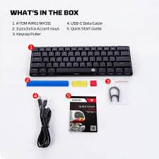 FANTECH ATOM AIR61 MK311 LOW-PROFILE MECHANICAL GAMING KEYBOARD