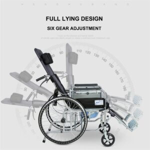 Wheel Chair | Commode Wheelchair Full Option