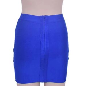 Crossbody High-Waisted Bodycon Mini Skirt