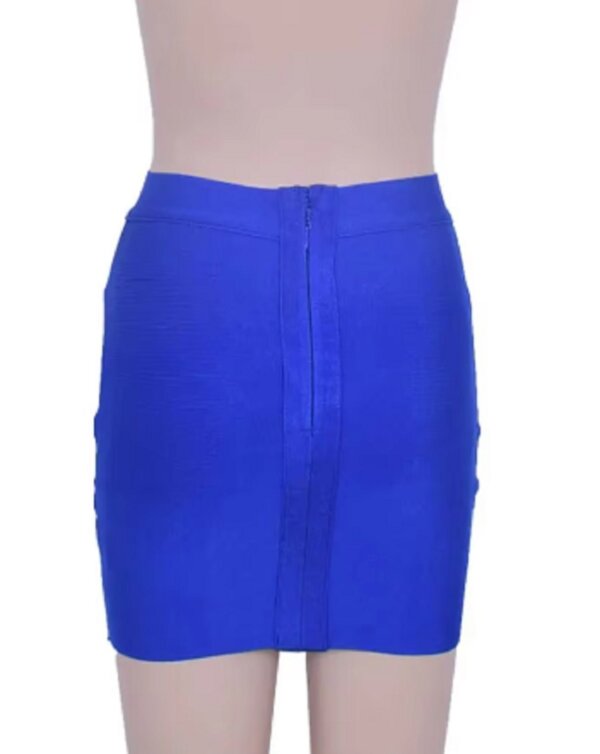 Crossbody High-Waisted Bodycon Mini Skirt - Image 6