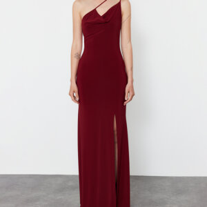 V- NECKLINE MAXI DRESS