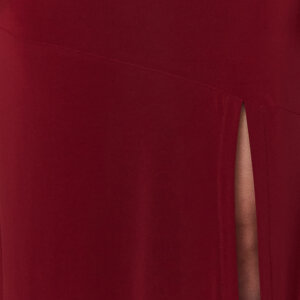 V- NECKLINE MAXI DRESS