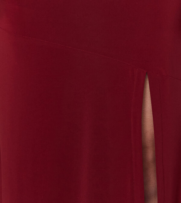 V- NECKLINE MAXI DRESS - Image 5