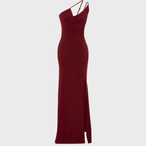 V- NECKLINE MAXI DRESS