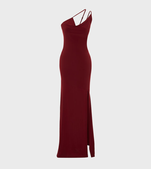 V- NECKLINE MAXI DRESS - Image 6