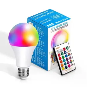 16 Color RGB LED Light Bulb with Remote Control