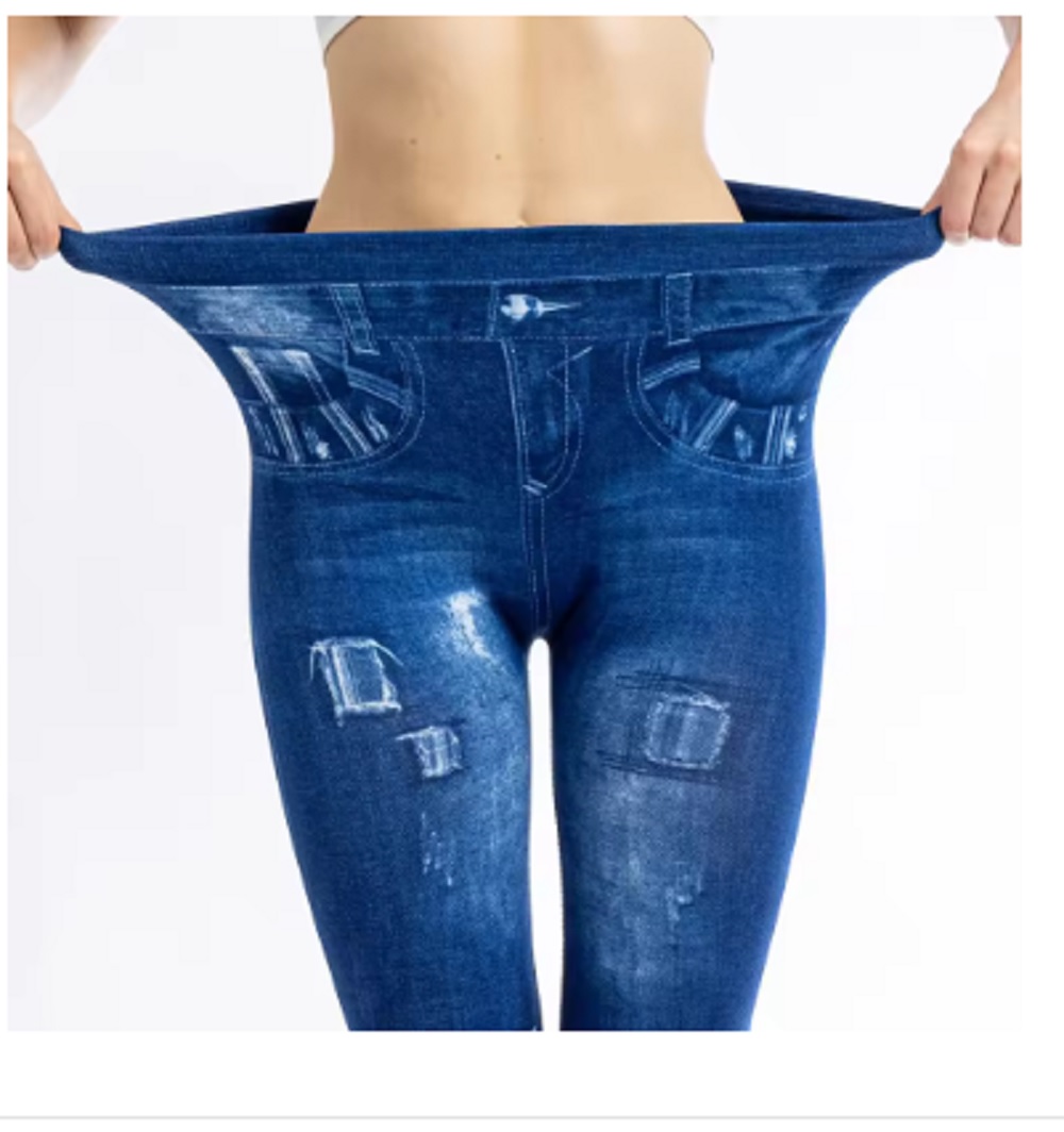 High Waisted Seamless Slimming Jegging - Image 4