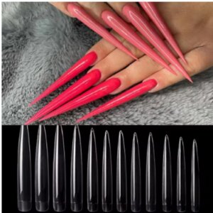 110pcs/Bag 4XL Extra Long Stiletto False Nail