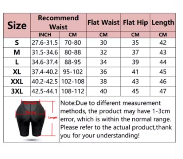 Butt Lifter Hip Enhancer Body Shaper With Hips Pads - Image 7