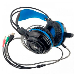 Jedel GH-215 Gaming Headset Stereo 3.5mm/USB/LED/Microphone for PC, PS4, Xbox, Windows, Mac