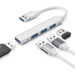 USB 3.0 Hub For Notebook – USB 3.0 4 Port – Aluminium