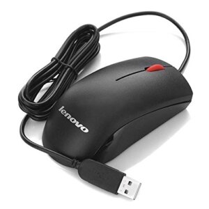 Lenovo M120 Wired Mouse Corded USB Mice For Computer Laptops With 1000DPI