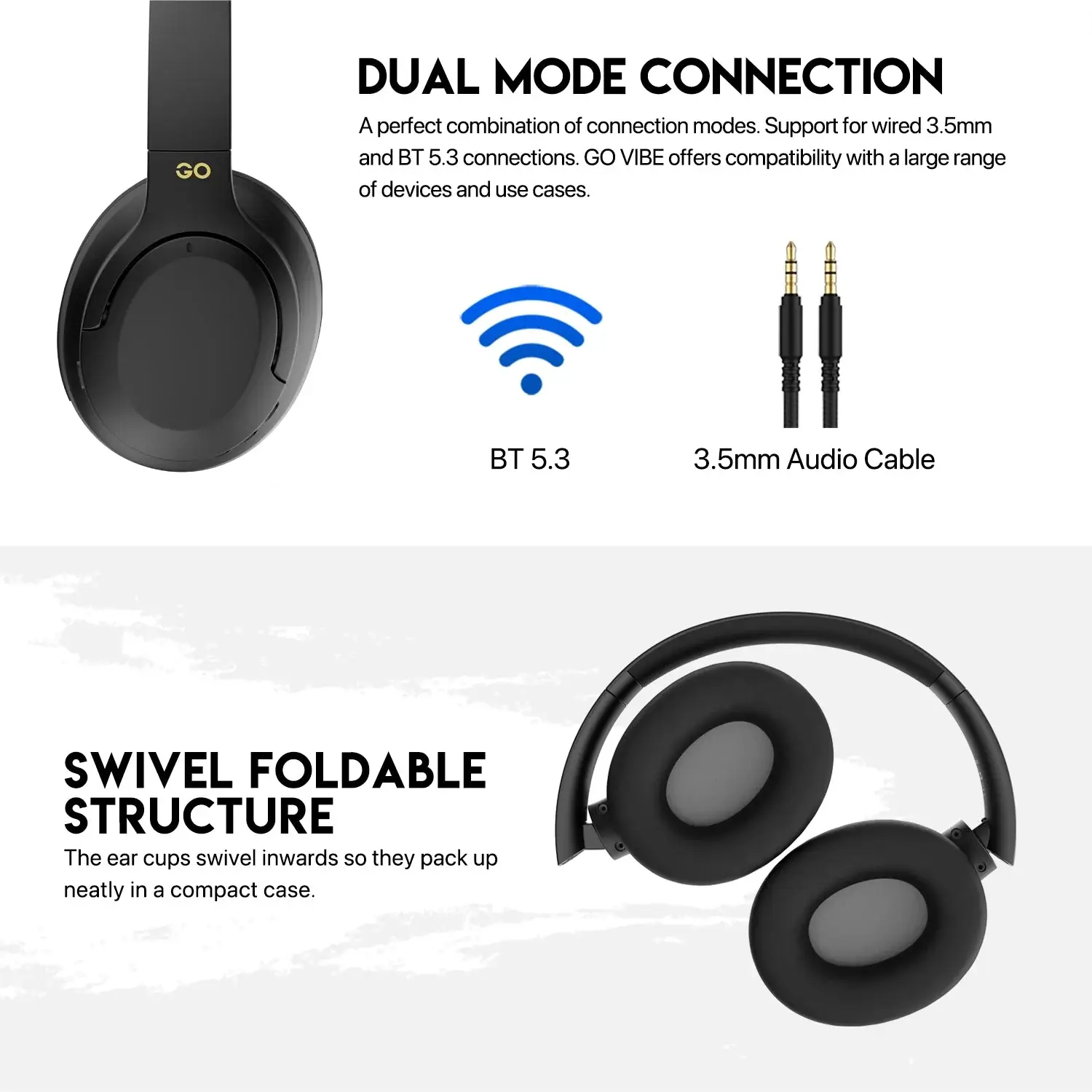Fantech Go Vibe WH05 Wireless Headphone - Image 2