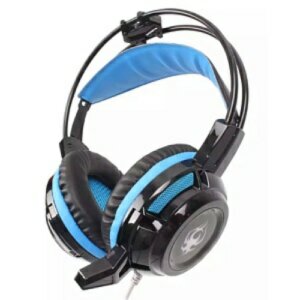 Jedel GH-215 Gaming Headset Stereo 3.5mm/USB/LED/Microphone for PC, PS4, Xbox, Windows, Mac