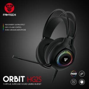 Fantech HG25 Gaming Headset 7.1 Virtual Surround Sound