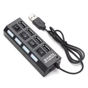 USB 2.0 Hub High Speed Mini USB Hub 4-port
