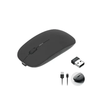 X1-Dual | Wireless office optical computer mouse | 2.4GHz + Bluetooth 5.2 | 800-1600 DPI | black