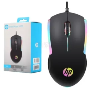 HP M160 Wired Gaming Mouse with High Performance Optical 7 Colors Rainbow LED