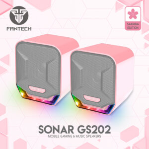 Fantech SONAR GS202 GAMING SPEAKER SAKURA EDITION PINK