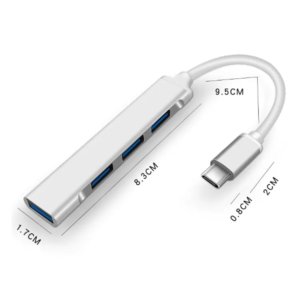 USB Hubs TYPE C Aluminum Body