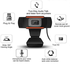 USB 2.0 PC Camera 1080P Video Record HD Webcam Web Camera With MIC For Computer For PC Laptops Skype MSN