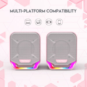 Fantech SONAR GS202 GAMING SPEAKER SAKURA EDITION PINK