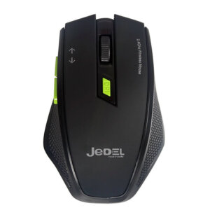 JEDEL W400 Wireless Optical Gaming Mouse - 2.4Ghz 1600dpi- Black