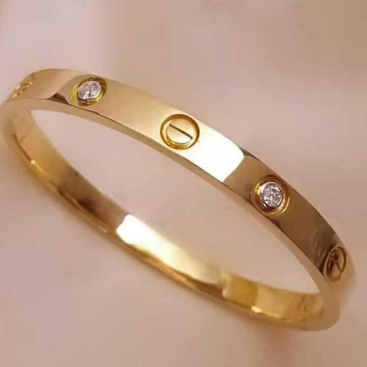Cartier Love Bracelet 24k Gold Plated, Non Fade, No Damage 100% Guarantee